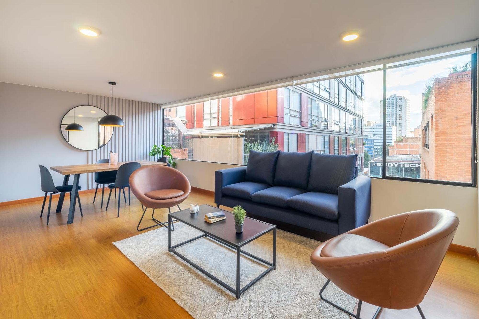 波哥大Penthouse Chicala Colombian Experience In Parque Virrey公寓 外观 照片