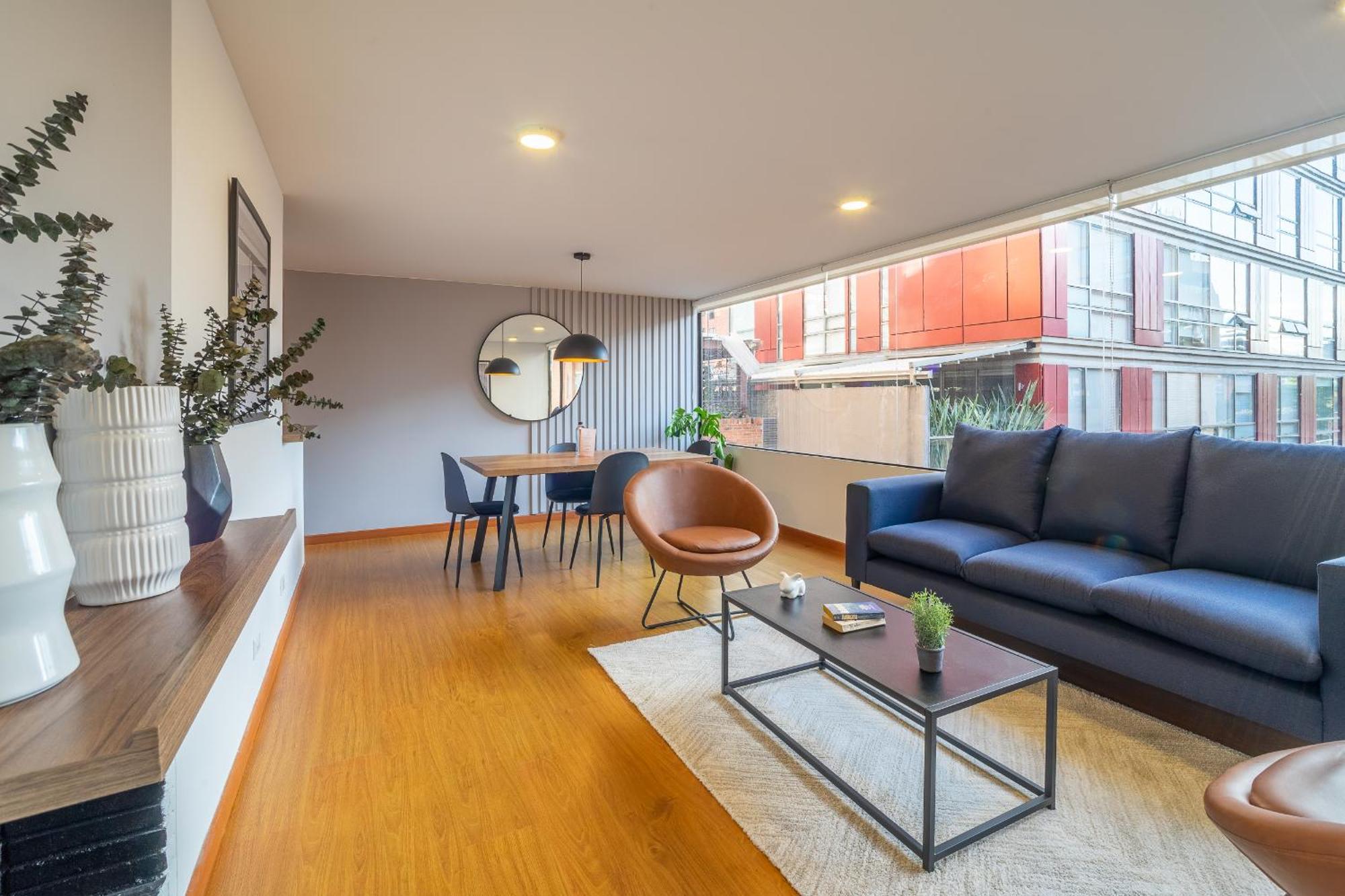 波哥大Penthouse Chicala Colombian Experience In Parque Virrey公寓 外观 照片