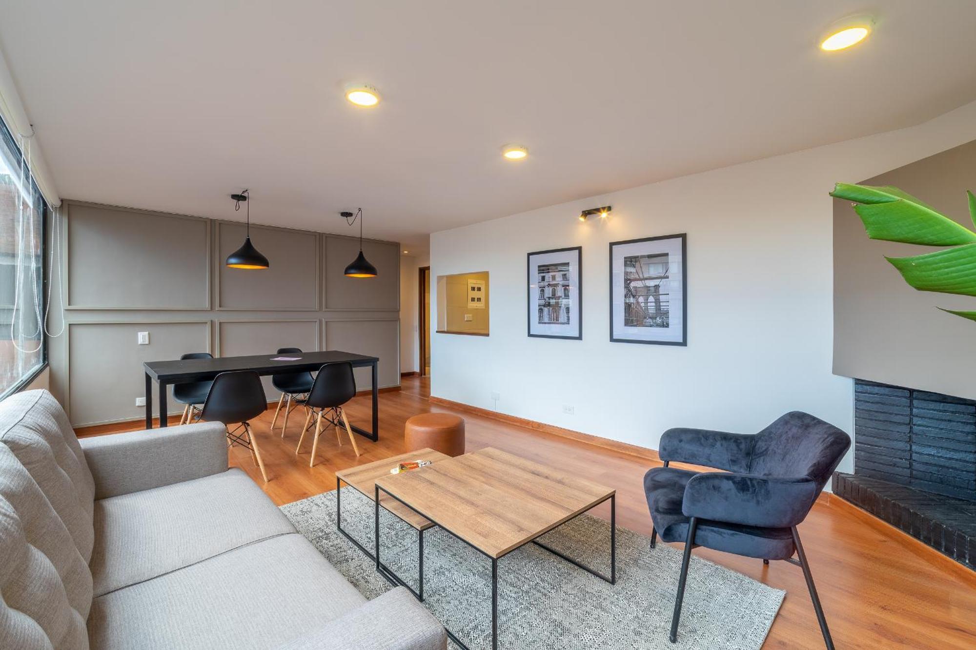 波哥大Penthouse Chicala Colombian Experience In Parque Virrey公寓 外观 照片