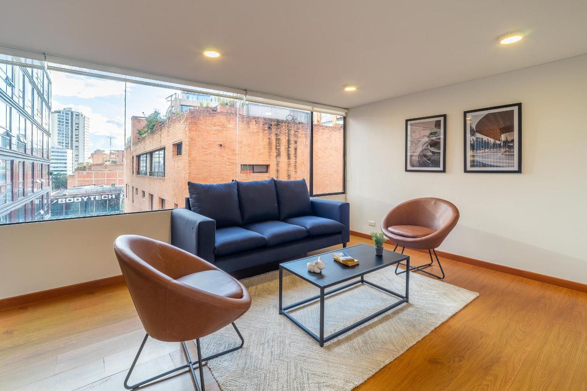 波哥大Penthouse Chicala Colombian Experience In Parque Virrey公寓 外观 照片