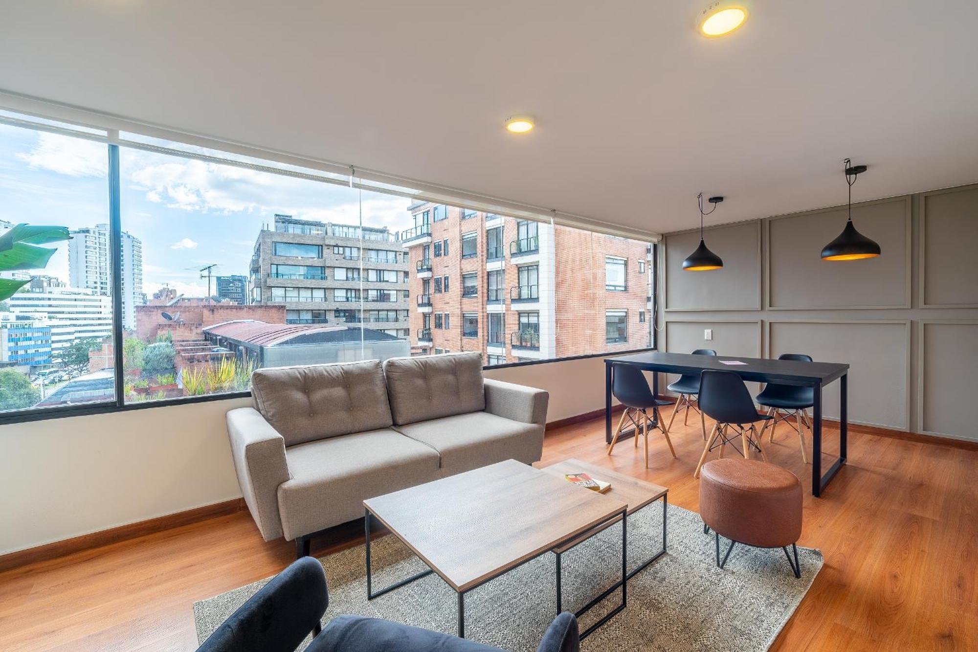 波哥大Penthouse Chicala Colombian Experience In Parque Virrey公寓 外观 照片