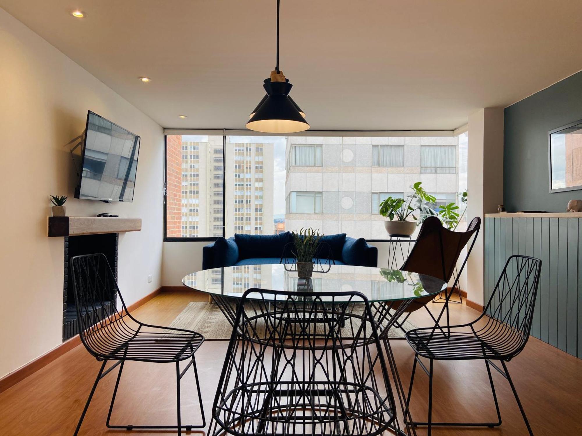 波哥大Penthouse Chicala Colombian Experience In Parque Virrey公寓 外观 照片