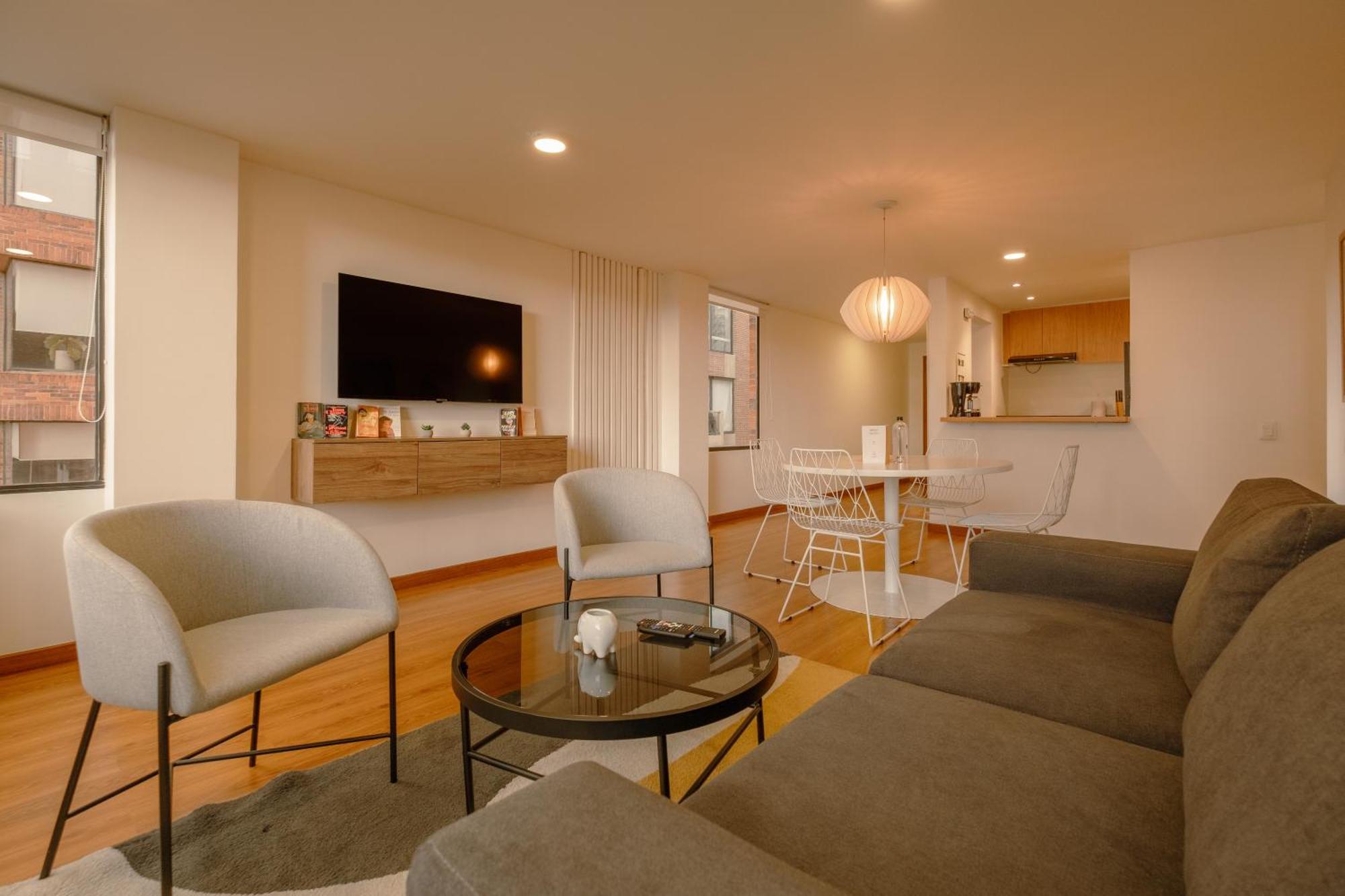 波哥大Penthouse Chicala Colombian Experience In Parque Virrey公寓 外观 照片