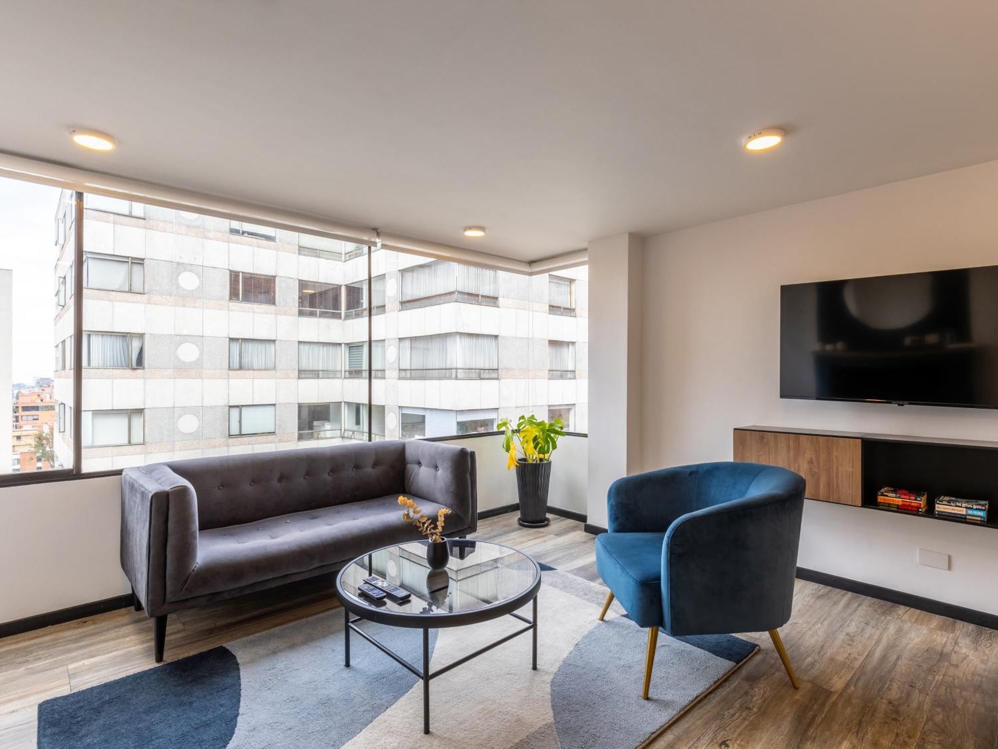波哥大Penthouse Chicala Colombian Experience In Parque Virrey公寓 外观 照片