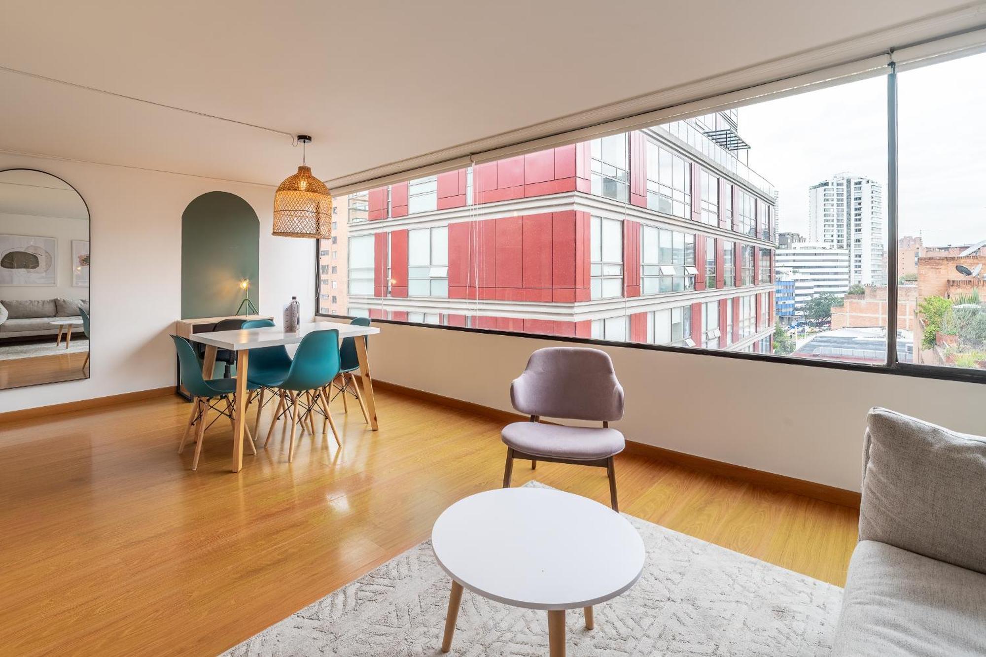 波哥大Penthouse Chicala Colombian Experience In Parque Virrey公寓 外观 照片